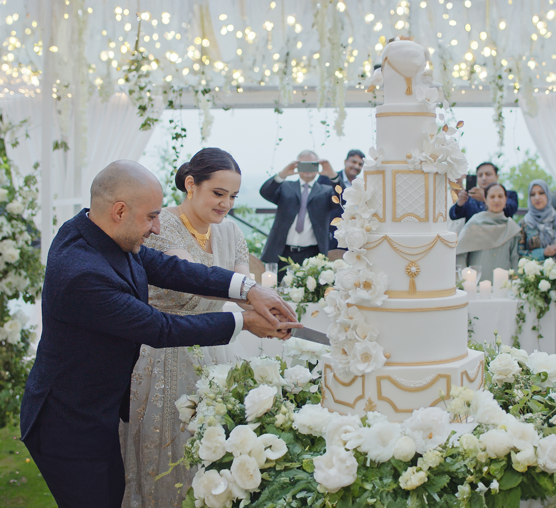 Rebbeca and Omar united two hearts in a magical atmosphere